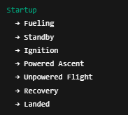 상태 머신 중심 비행 로직 (State Machine-Centered Flight Logic)