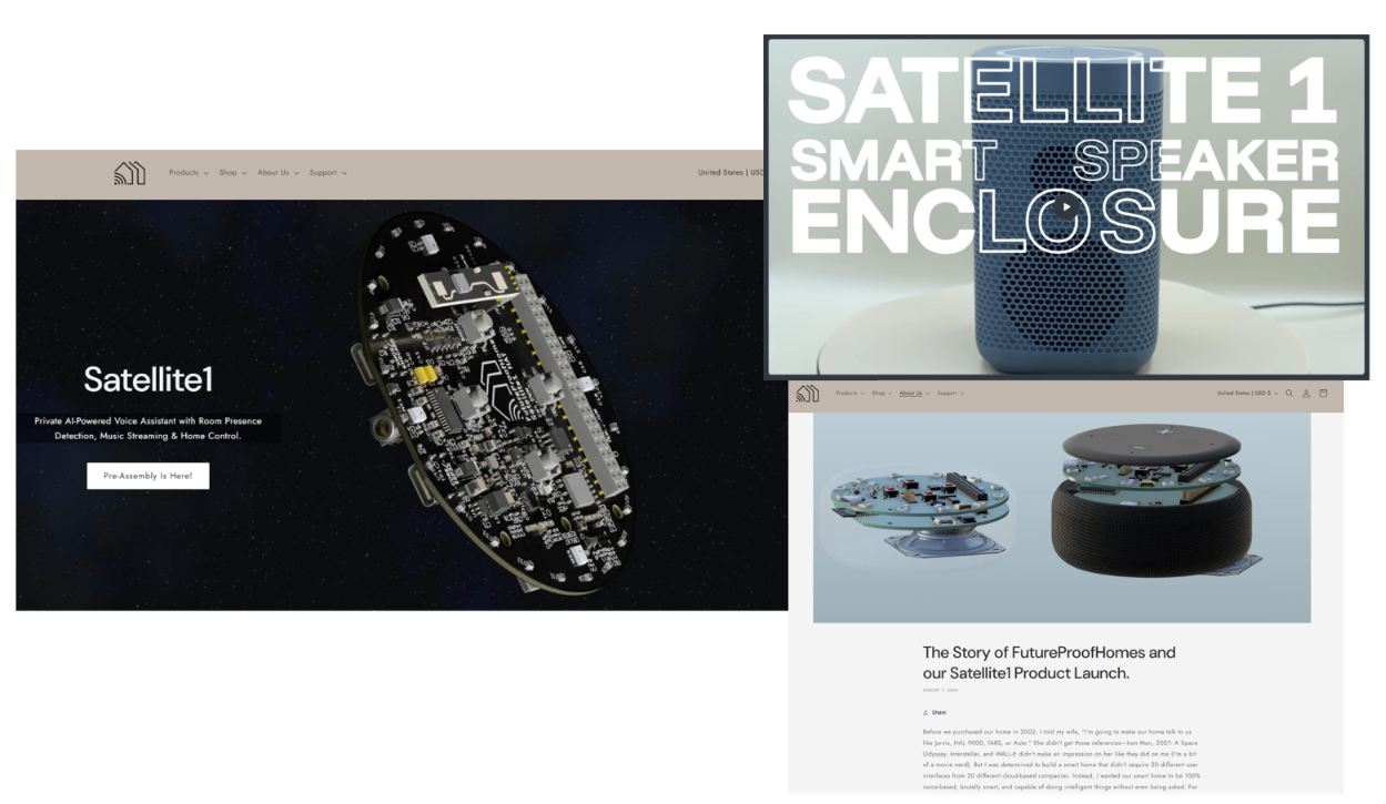 Satellite1 PoE SHOE:A Wired Home Assistant Voice Assistant Architecture Using the ESP32-S3 and W5500, 📌 Overview