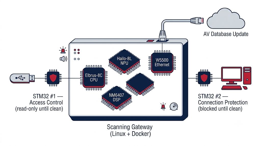 DEVICE FOR PROVIDING ANTIVIRUS INFORMATION PROTECTION, 프로젝트 설명