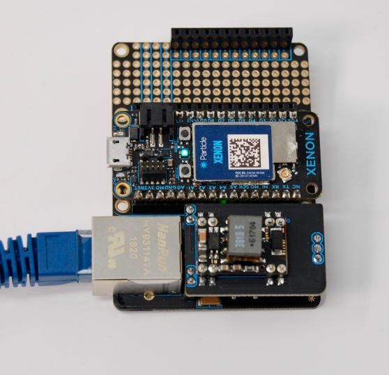 Particle Ethernet FeatherWing PoE, Overview