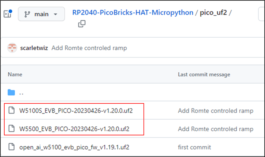 1. Firmware Configuration