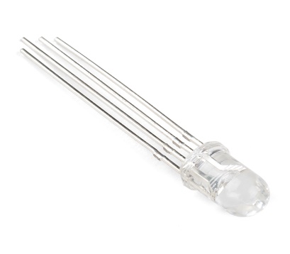 5mm 4 Pin RGB LED Common Anode