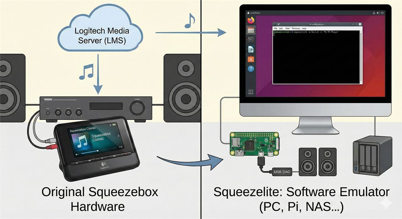 2. Quick background – What is squeezelite ?