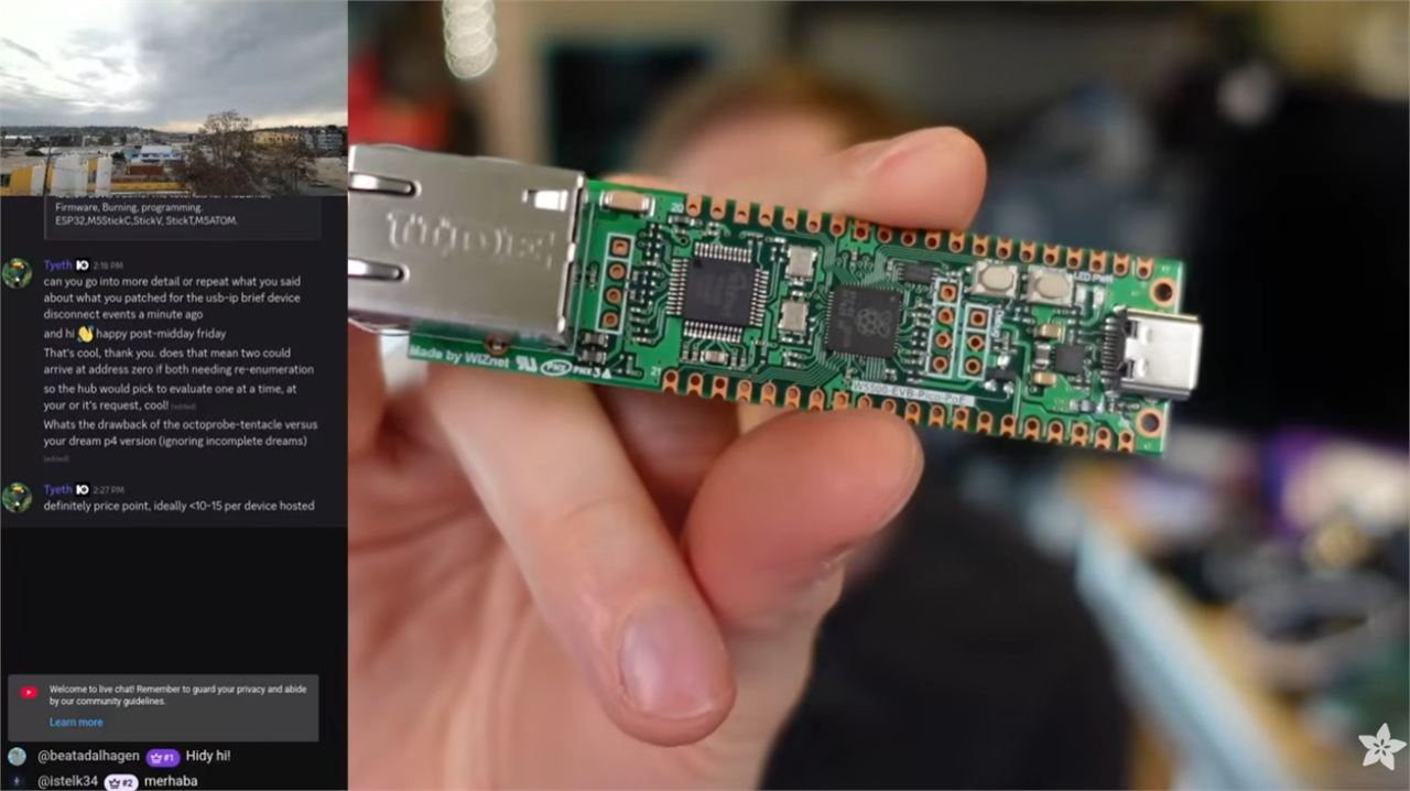 ESP USBIP bridge, W5500-EVB-PICO의 역할