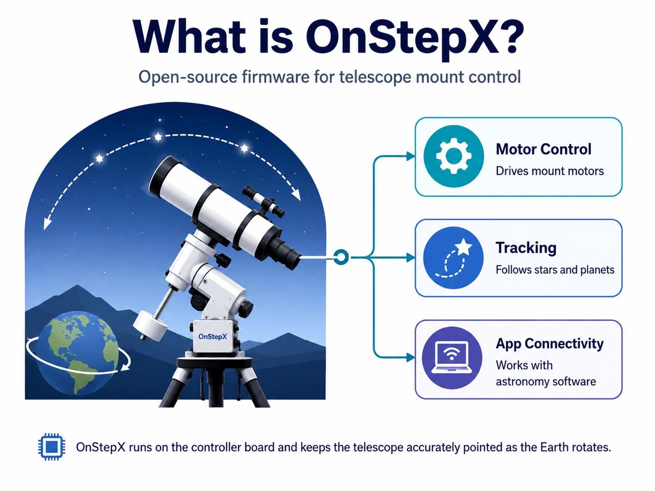 📌 What is OnStepX?