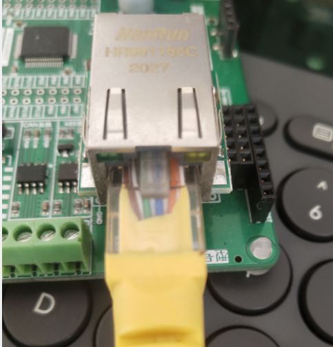 5. Compile and download to the development board (this can be done by checking the development board's serial port log).