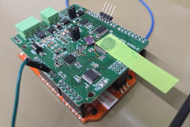 I built an Arduino shield with WIZnet + ADI ADIN1101 — looking for feedback and use cases, ===