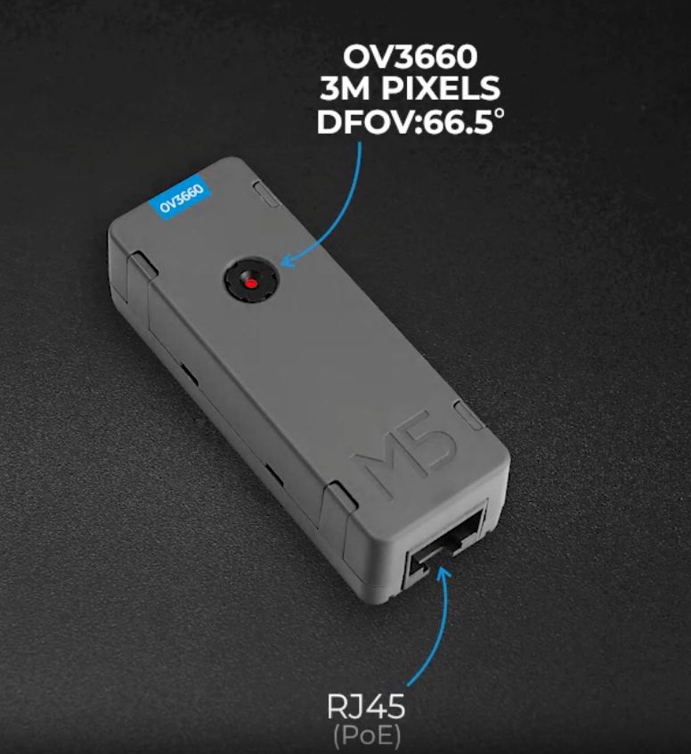 M5Stack PoE Camera with Wi-Fi (OV3660), Specifications