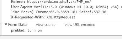 Voice Control - Arduino + Ethernet Shield (module) WIZnet, Webserver Configuration