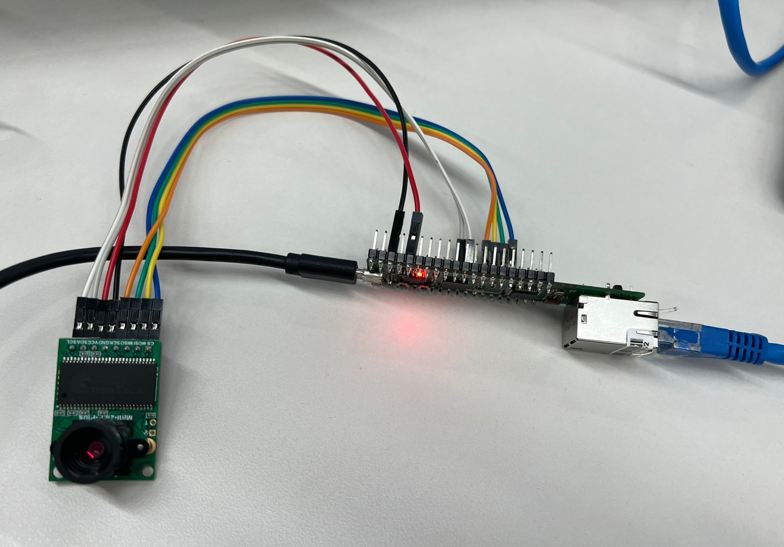Upscaling image with AI using W5100S-EVB-Pico and Arducam
