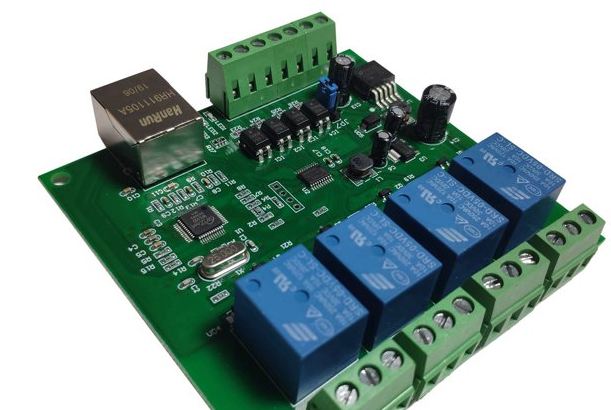 2X LAN Ethernet RJ45 TCP/IP WEB Remote Control Board with 4 Channels Relay UDP W5500 Networking, Product details