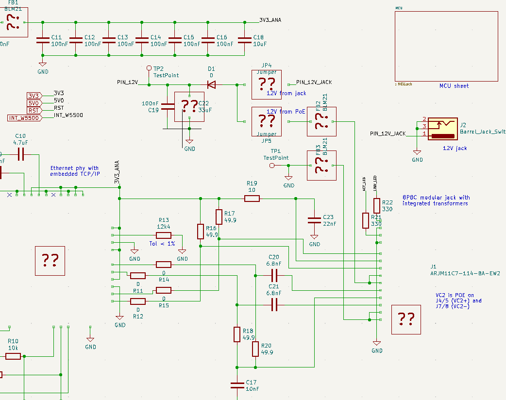PoE appears to simply use LDOs without using handshaking or PoE switching elements.