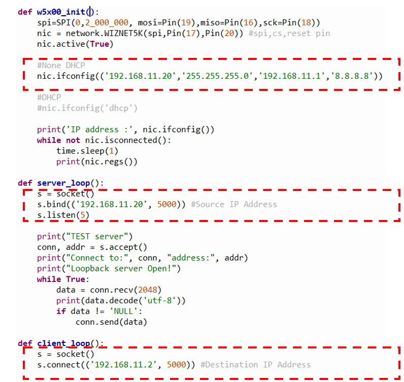 Getting started with W5100S-EVB-Pico2 and Micropython, Step 3.