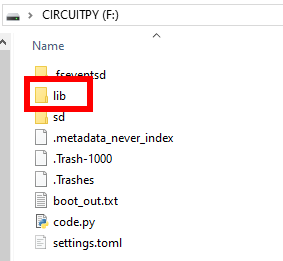 Step 1. Prepare CircuitPython Environment