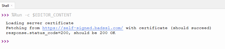 Testing SSL with CircuitPython Firmware on W5500-EVB-Pico: A Comprehensive Guide, Result