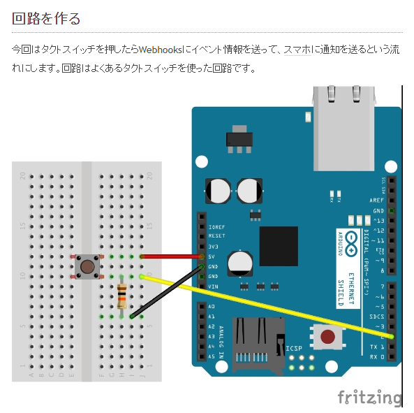 Execute IFTTT webhooks from Arduino as a trigger