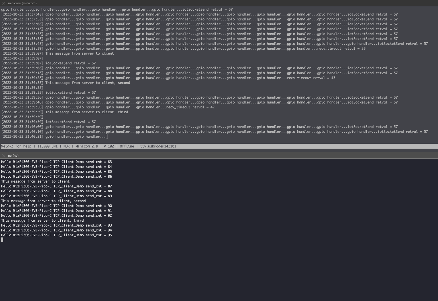 MedicBox for WizFi360-EVB-Pico, Without Azure