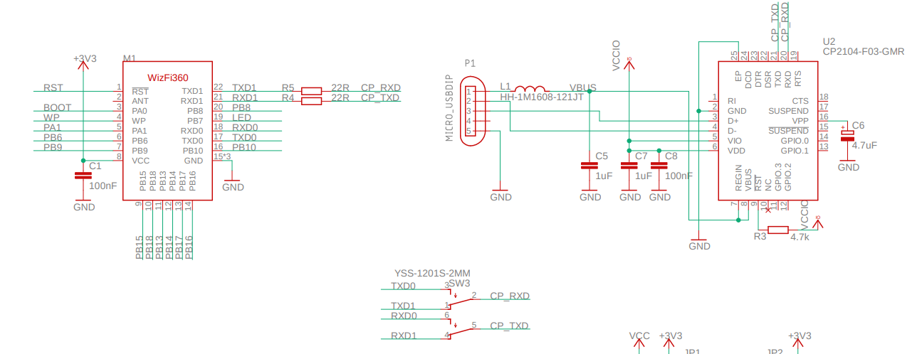 TDS monitor, WizFi360 setting
