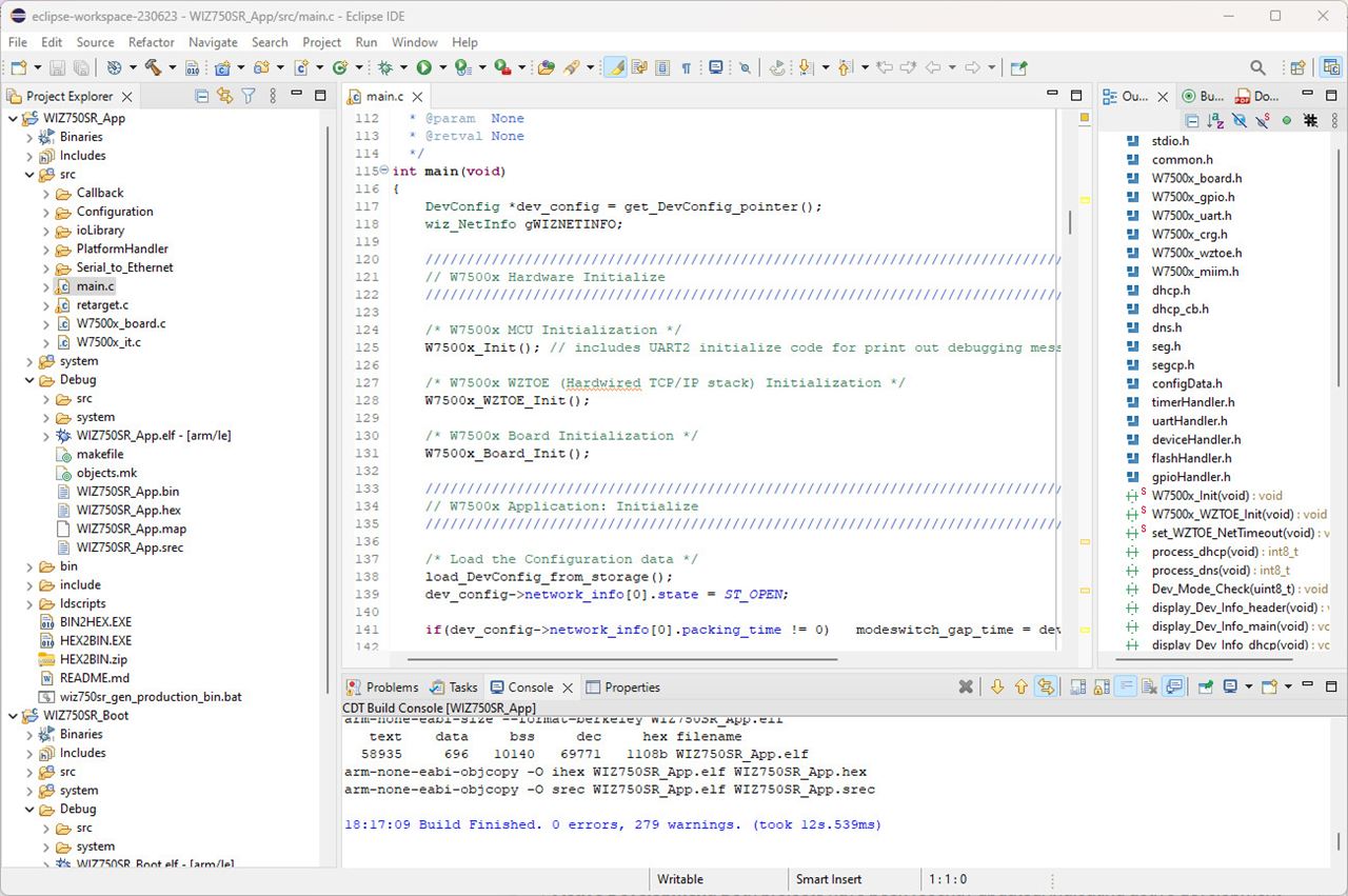 WIZ750SR V1.2.9 for Eclipse