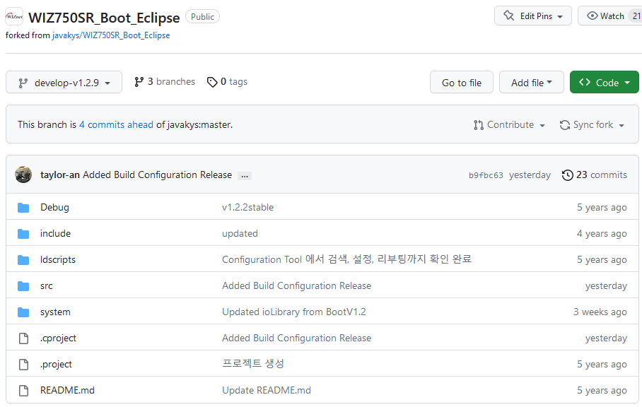 WIZ750SR V1.2.9 for Eclipse