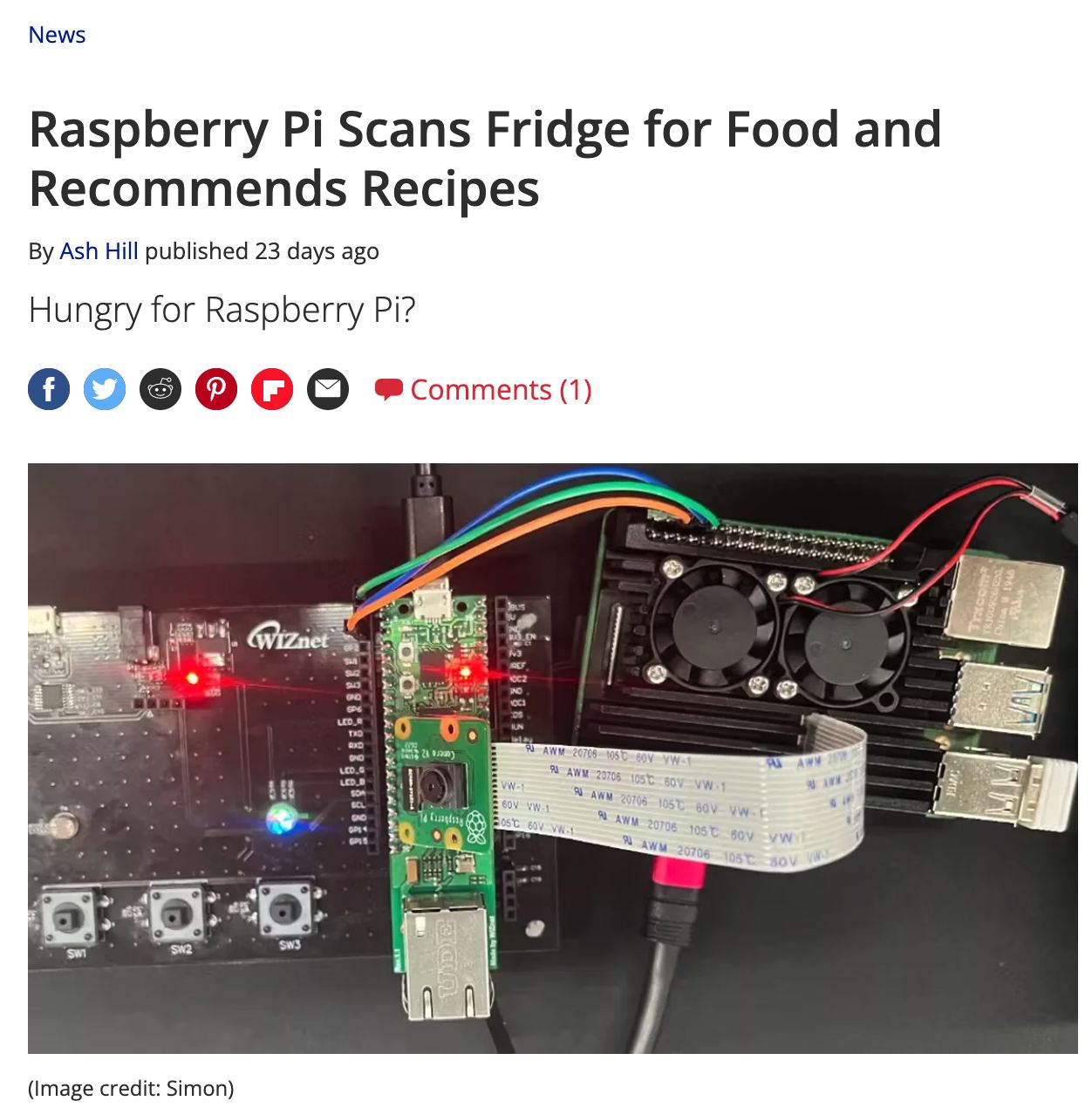 Please Fridge with Rp & pico