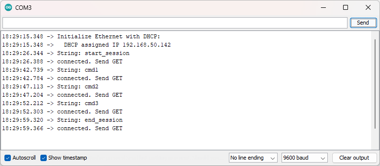 Arduino W5100 Get