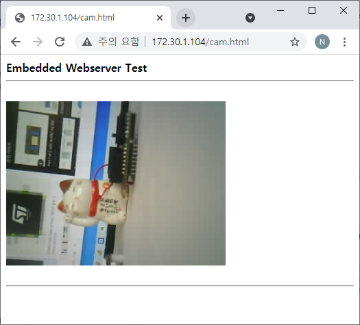 [Re][STM32F4-RP] OV2640 Camera Test1 - Transmitting Image via W5300 Web Server