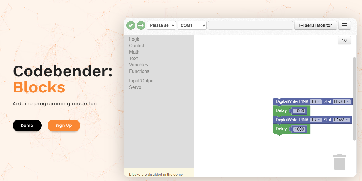 Codebender, Codebender: Blocks
