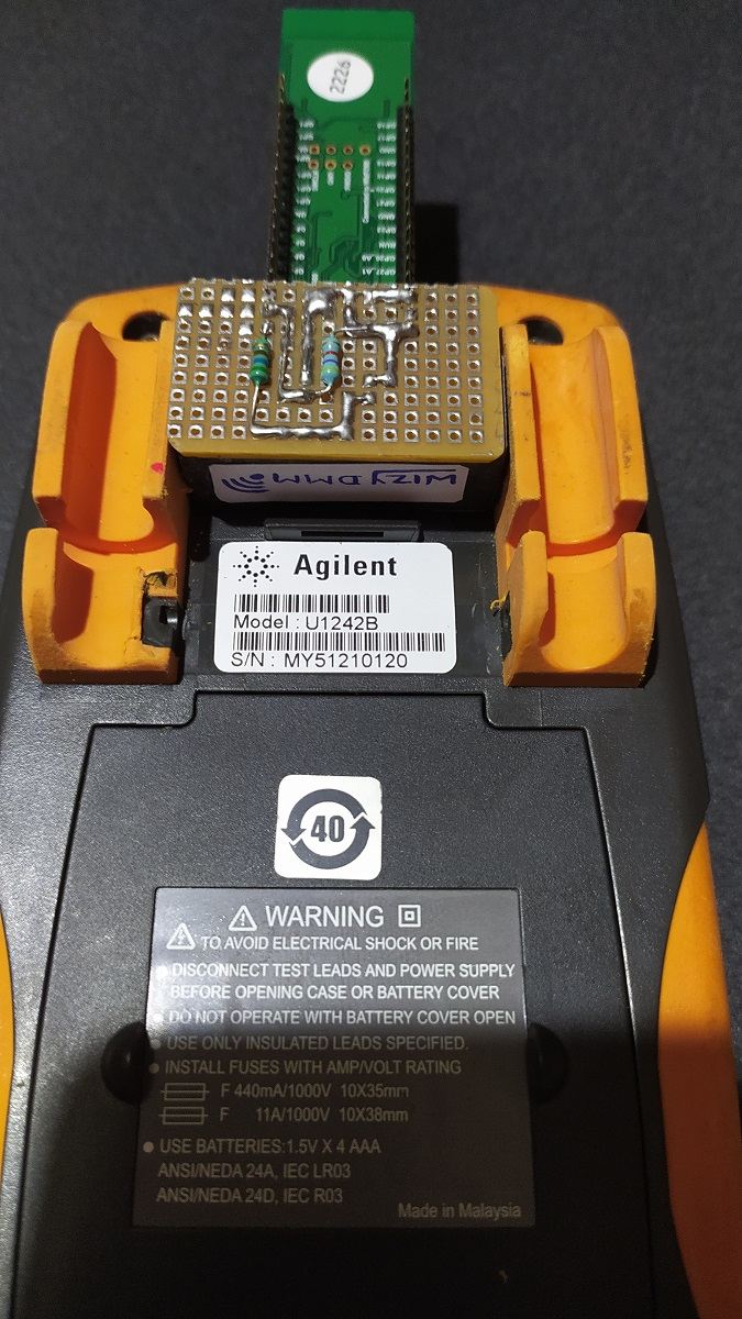 ThingDMM - Internet Connected DMM based on wizfi360 evb pico