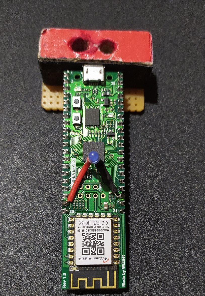 ThingDMM - Internet Connected DMM based on wizfi360 evb pico