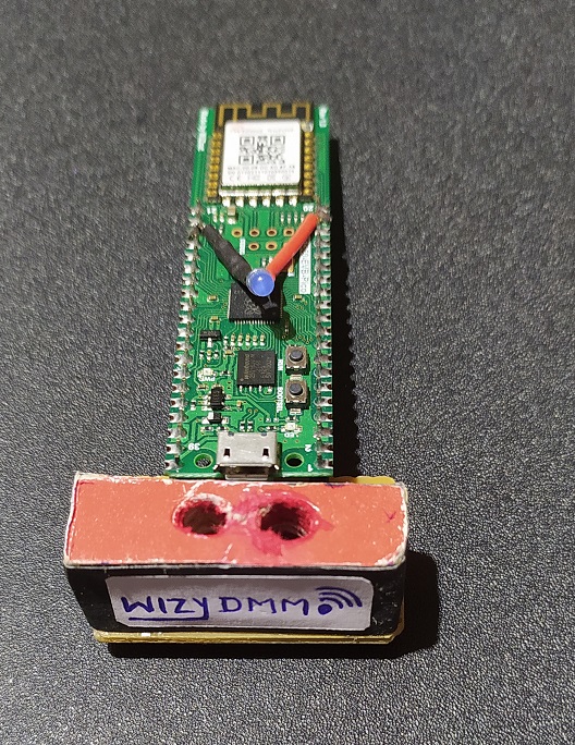 ThingDMM - Internet Connected DMM based on wizfi360 evb pico