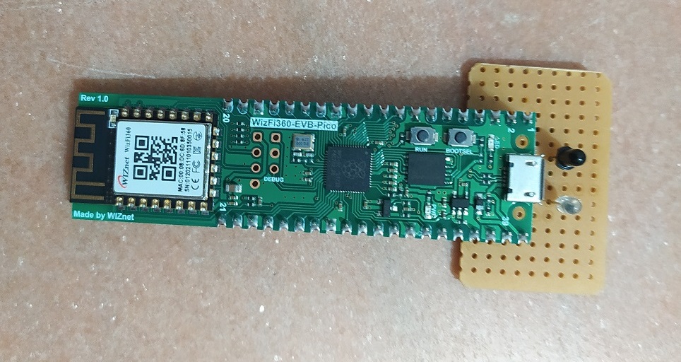ThingDMM - Internet Connected DMM based on wizfi360 evb pico