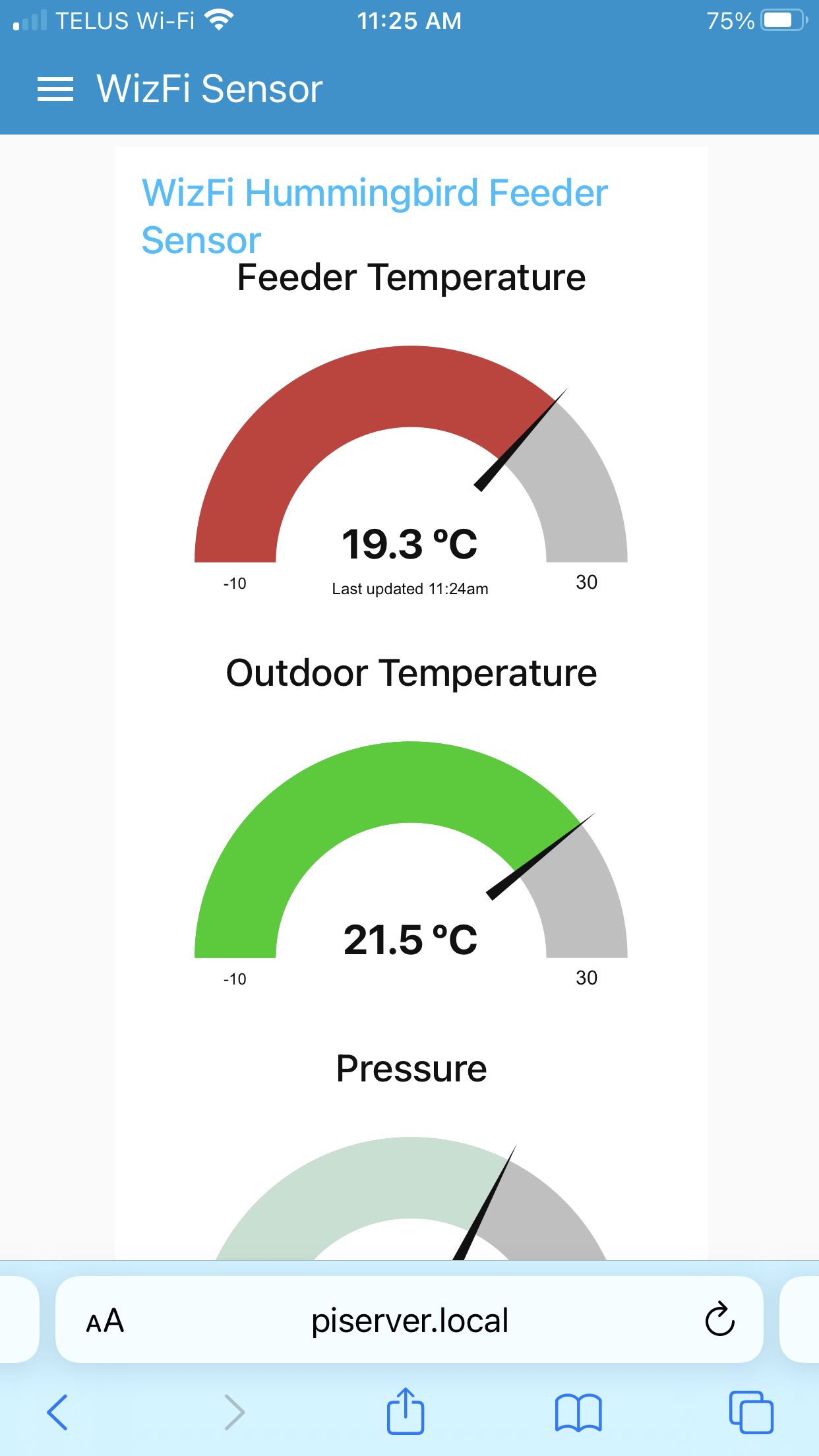 Readying the Sensor for Actual Use at the Hummingbird Feeder.