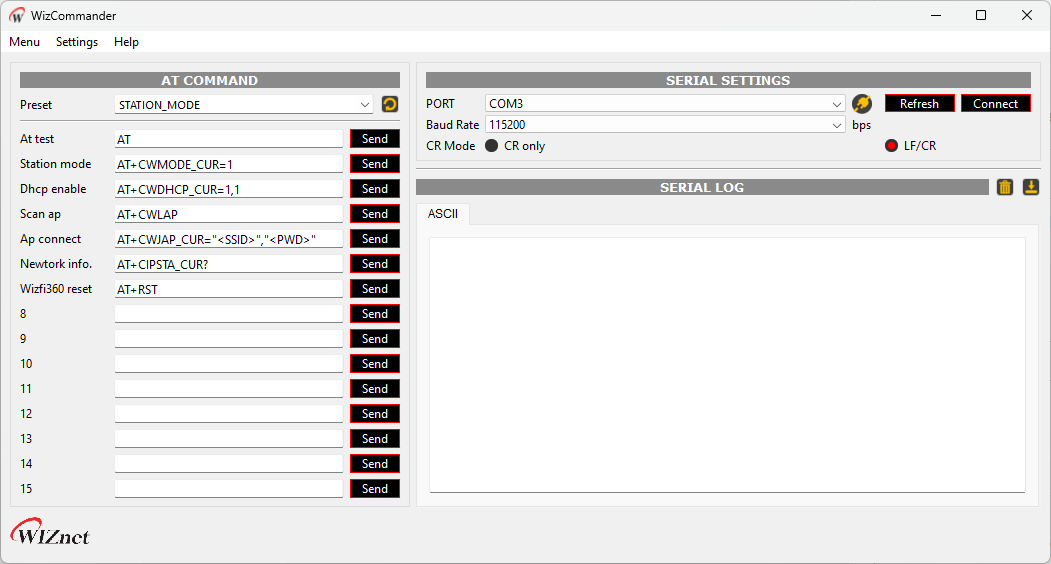 AT Command Tool for WizFi360 Shield, Introduction