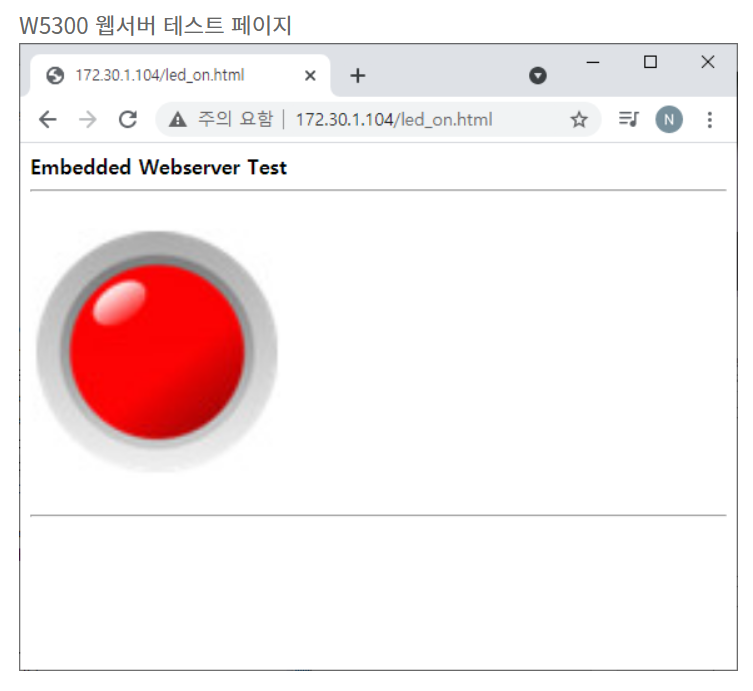 [STM32F4-RP] W5300을 이용한 웹서버 테스트 / Web server test using W5300