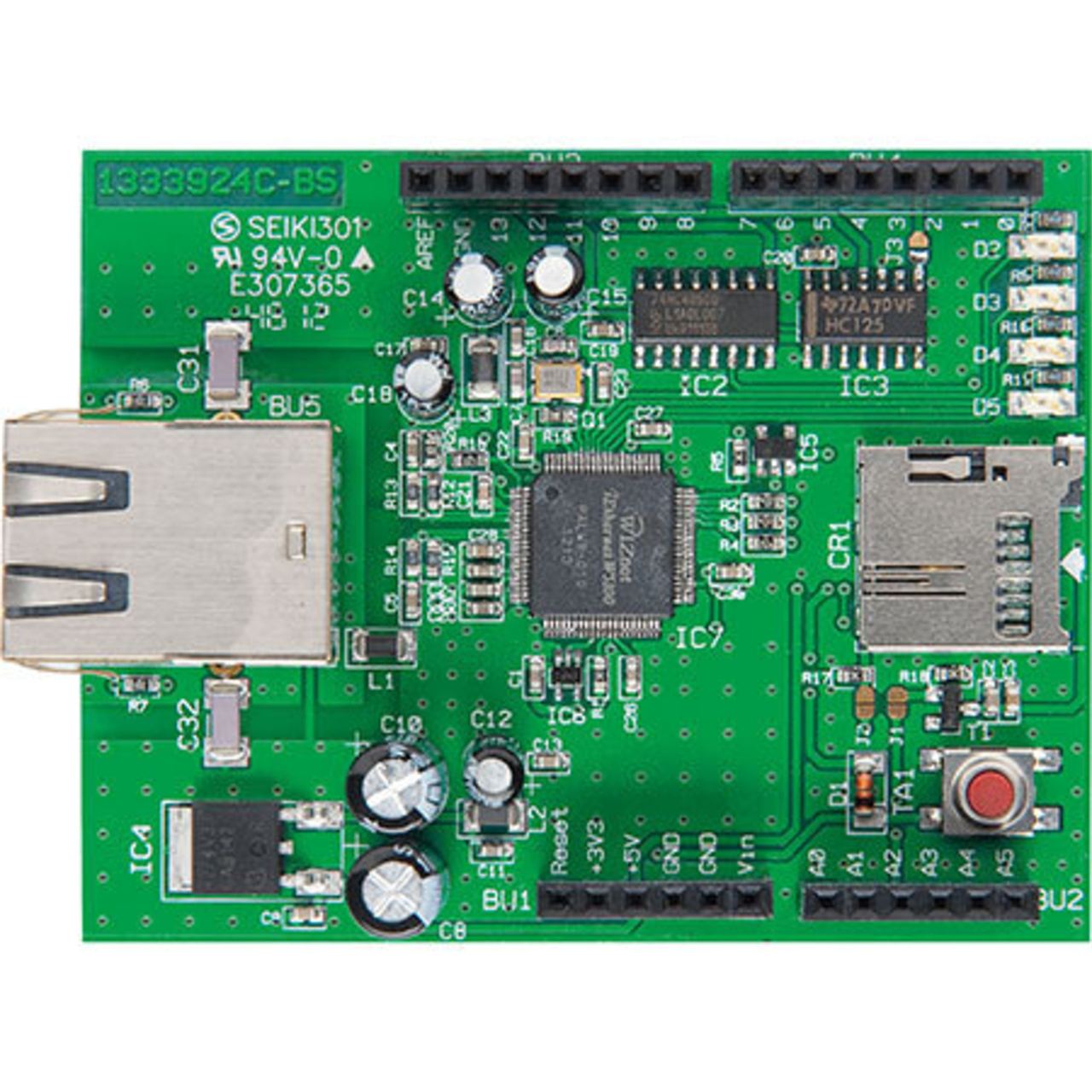 Network for Arduino – NetworkShield NSA1 for Arduino
