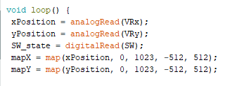 Wireless Robot Controller, Code explanation: