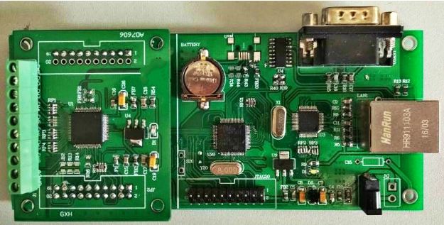 STM32+W5500+AD7606 8-channel network data acquisition board design