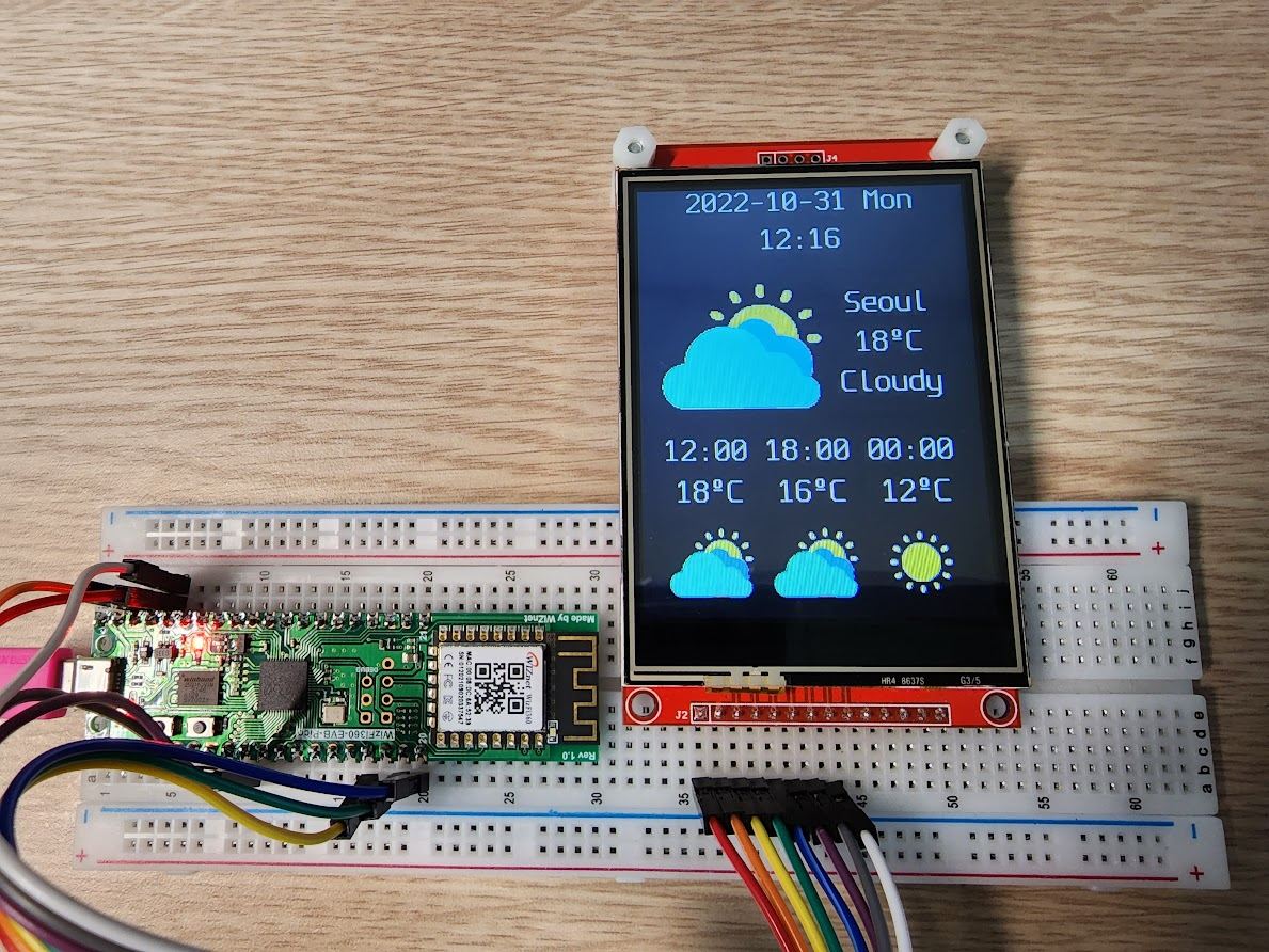 WizFi360 Weather Station