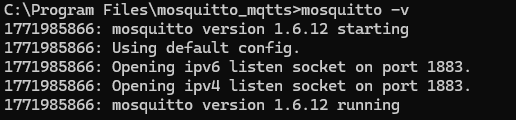 Step 5: Testing with Mosquitto (PC Side)