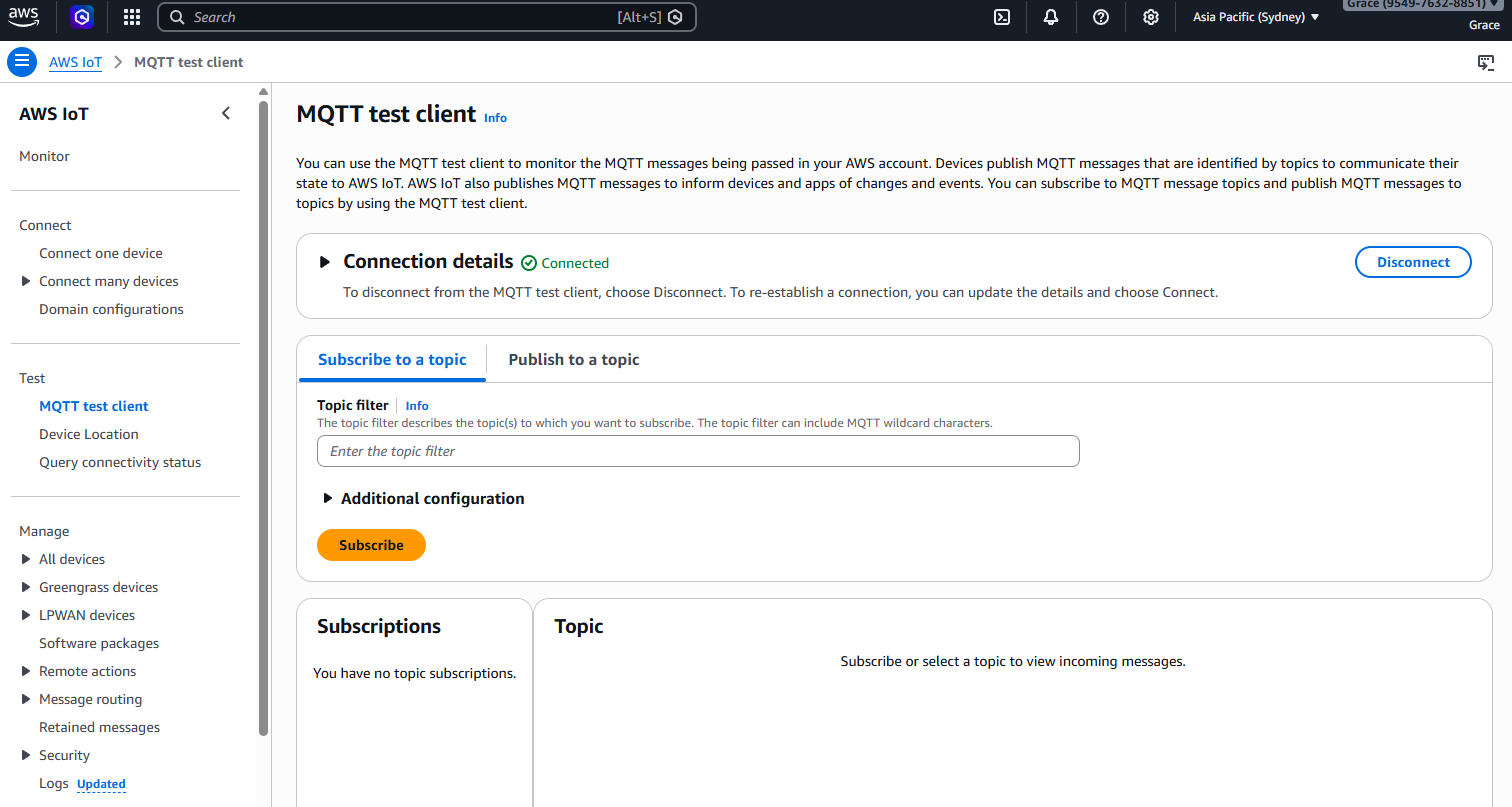 Step 5: Testing with Mosquitto (PC Side)