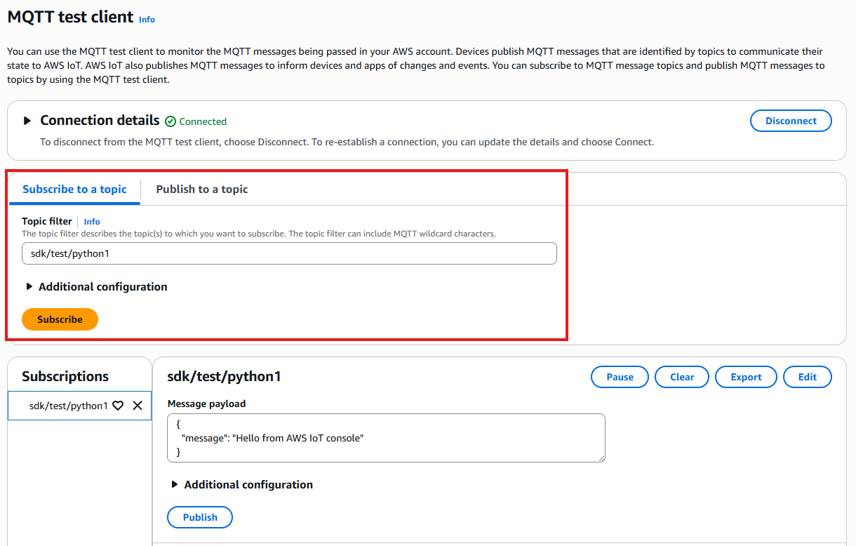 Step 5: Testing with Mosquitto (PC Side)