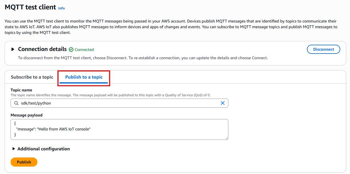 Step 5: Testing with Mosquitto (PC Side)