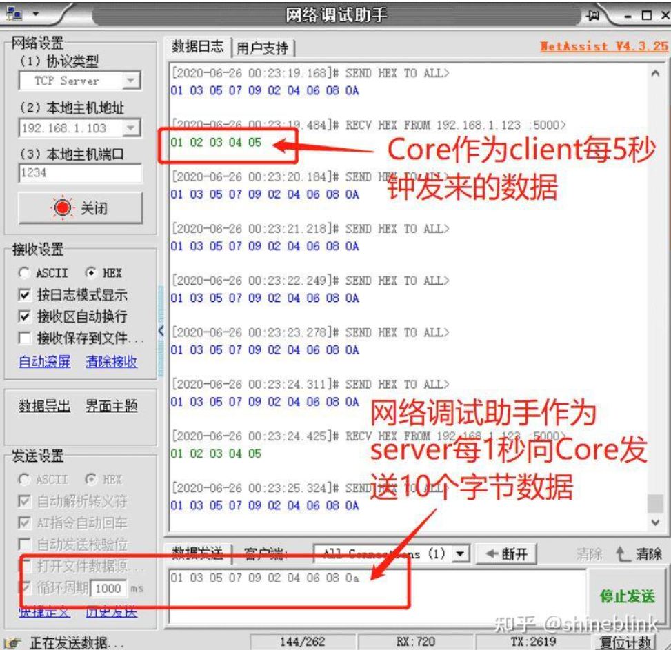 Server Side Data Log