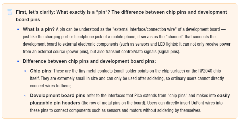 【Preliminary Note】The original hardware example in this article was written based on the RP2040. The actual hardware used in