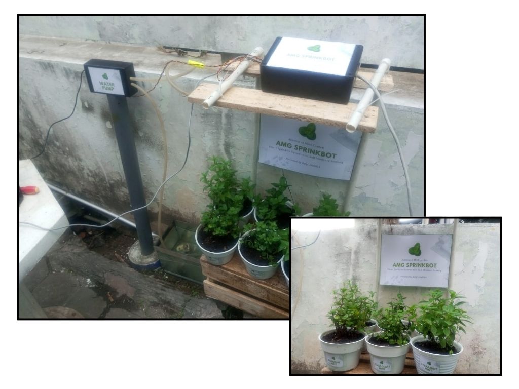 AMG Sprinkbot: Automated Mint Garden Smart Sprinkler System, Solution