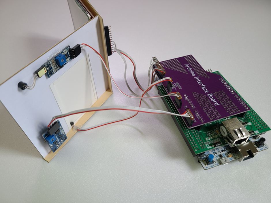 # Make an interface PCB to connect miniatures and demo board easily