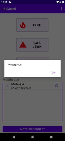 # IotGuard android application