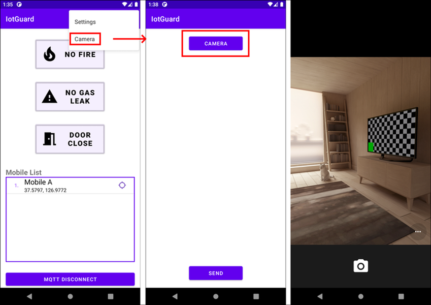 # IotGuard android application