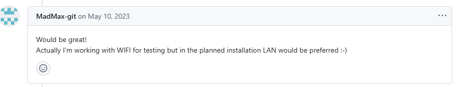 ahoy, Github Issue